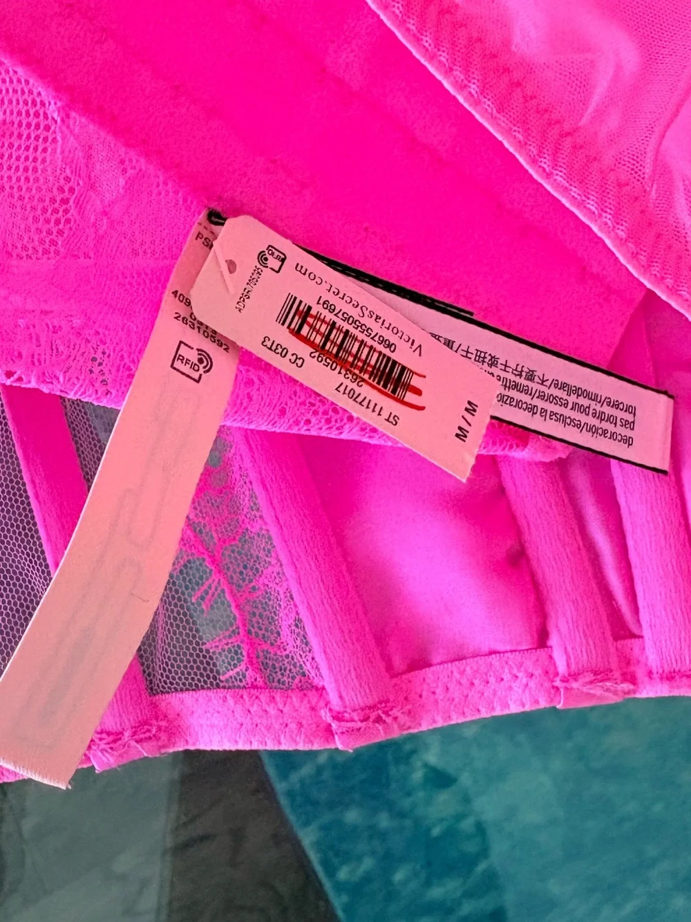 Victoria's Secret Lace Corset Bra & Bikini Set